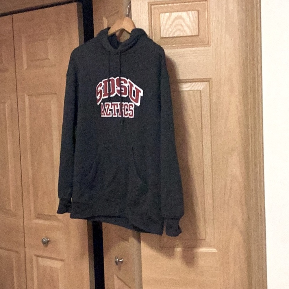 San Diego State University Aztecs gray hoodie